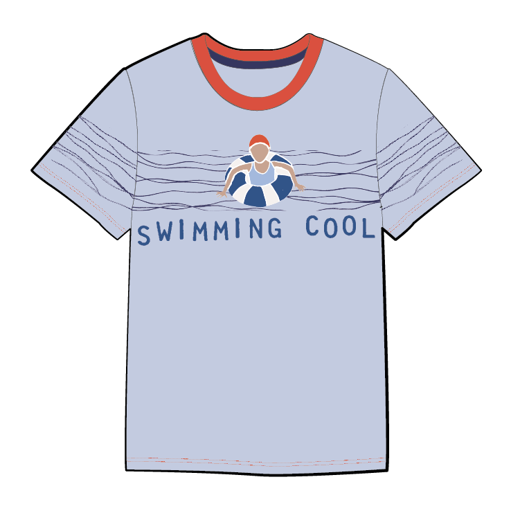 Swimming cool